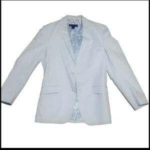 Men’s INC International Concepts Two Button Light Blue Blazer Sport Coat Size M